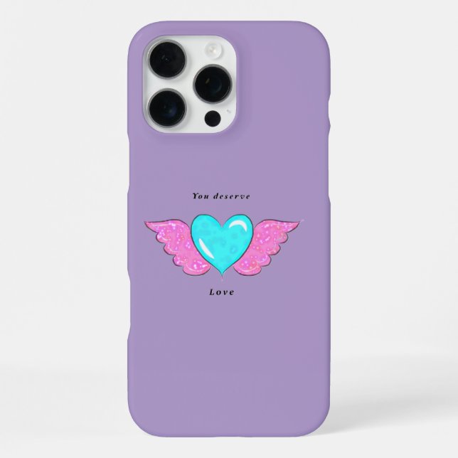 Lavender  iPhone case (Back)