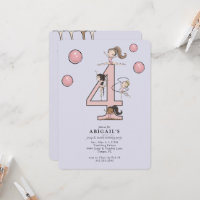 Lavender Jump & Tumble Gymnastics 4th Birthday