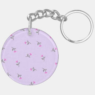 Lavender Key Ring