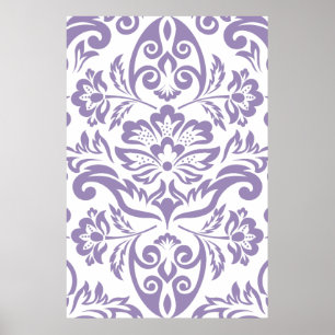 Lavender Lace Regency Gallery Wedding Poster 2