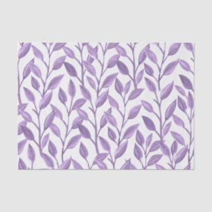Lavender Leaves Tissue Paper