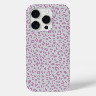 Lavender Leopard Print iPhone case