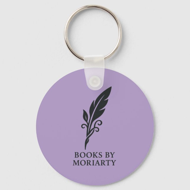 Lavender Logo Keychain (Front)
