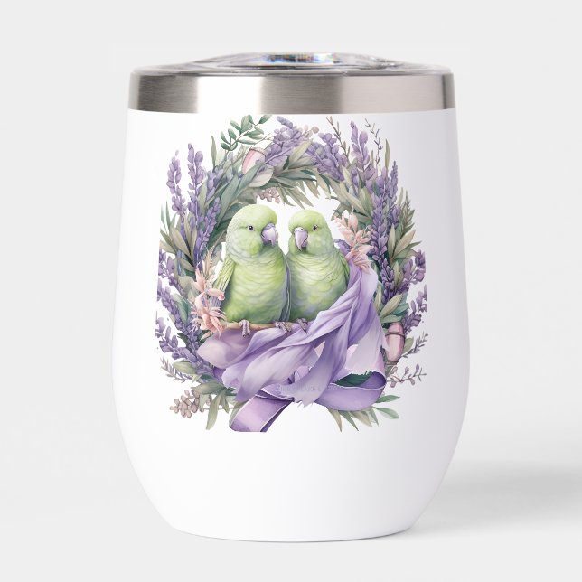 Lavender Lovebirds (Front)
