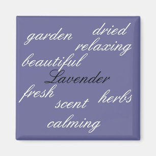 Lavender - magnet