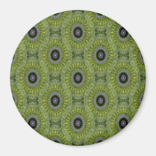 Lavender Mandala Garden..... Magnet (Front)