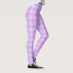 Lavender Mandala Leggings