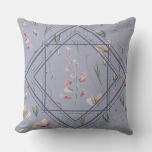 Lavender Meadow Frame Cushion