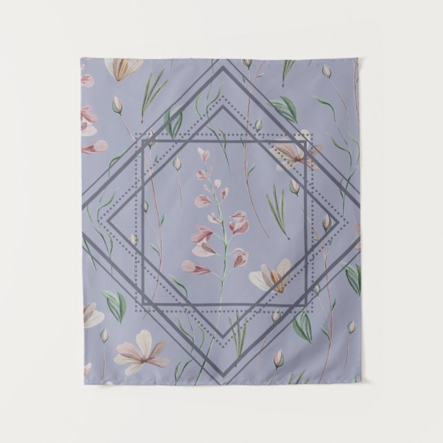 Lavender Meadow Frame Tapestry (Front)