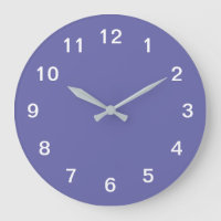 Lavender Minimalist Acrylic Wall Clock