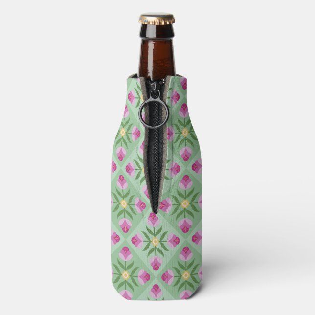Lavender & mint bottle cooler (Bottle Back)