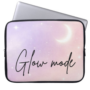 Lavender mist and blush aura AI art Laptop Sleeve