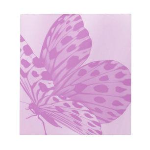 Lavender Monarch Butterfly Notepad