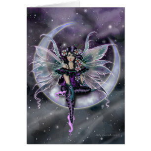 Lavender Moon Fairy Fantasy Art by Molly Harrison