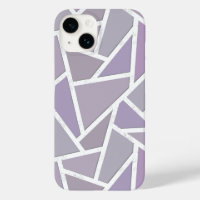 Lavender mosaic pattern