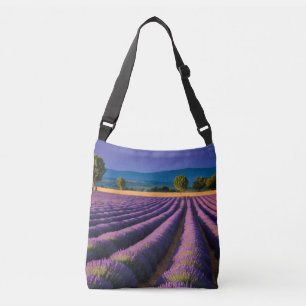 Lavender Nature Outdoors Landscape Calm Peaceful Crossbody Bag
