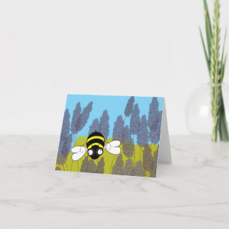 Lavender Note Card (Blank Inside)