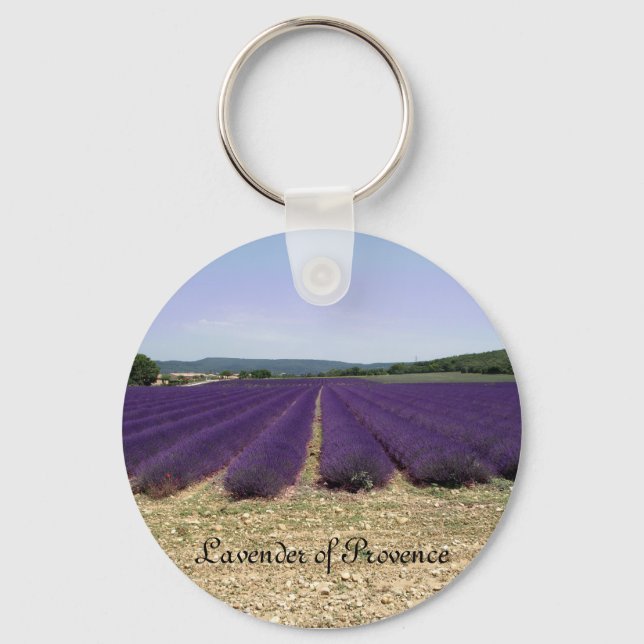 Lavender of Provence Key Ring (Front)