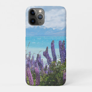 lavender on the lake shore Case-Mate iPhone case