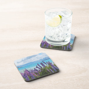 lavender on the lake shore coaster