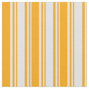 Lavender & Orange Coloured Stripes/Lines Pattern Fabric