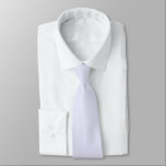 Lavender / Pale Violet Purple E6E6FA Solid Colour Tie<br><div class="desc">A full scale PNG image based on the HEX code (six-digit hex triplet) shown. Use this code to mix,  match and customise any other item to go with this,  or to add to other collections. Hex codes may be used to customise most text and background colours on Zazzle products.</div>
