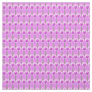 Lavender pansies - retro wallpaper pattern fabric