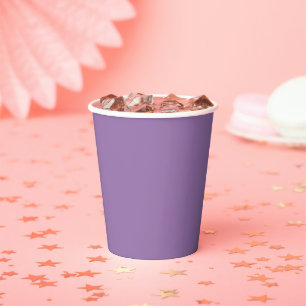 Lavender Paper Cups