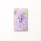 Lavender Peonies Switch Plate Cover
