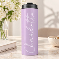 Lavender Personalised Bridesmaid Bachelorette Name