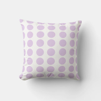 Lavender Polka Dots Design Cushion