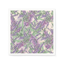 Lavender Profusion Dusty Lavender Rustic Floral