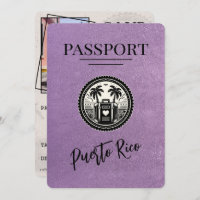 Lavender Puerto Rico Passport