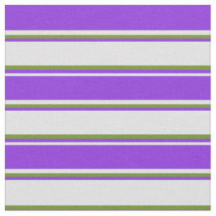 Lavender, Purple, and Green Coloured Pattern Fabric
