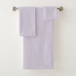 Lavender Purple Bath Towel Set