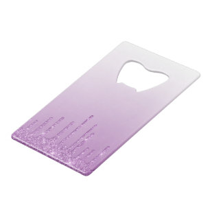 Lavender Purple Dripping Glitter