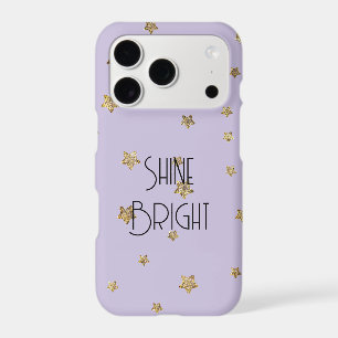Lavender Purple Gold Stars