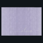 Lavender Purple Modern Script Girly Monogram Name Cutting Board<br><div class="desc">Lavender Purple Simple Script Monogram Name Cutting Board. This makes the perfect graduation,  birthday,  wedding,  bridal shower,  anniversary,  baby shower or bachelorette party gift for someone that loves glam luxury and chic styles.</div>