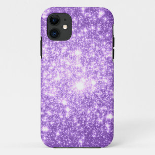 Lavender Purple Stars Case-Mate iPhone Case