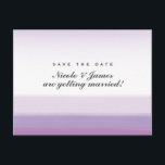 Lavender Purple Watercolor Save The Date Postcard<br><div class="desc">Lavender Purple Watercolor Save The Date Postcard. Matching items available.</div>