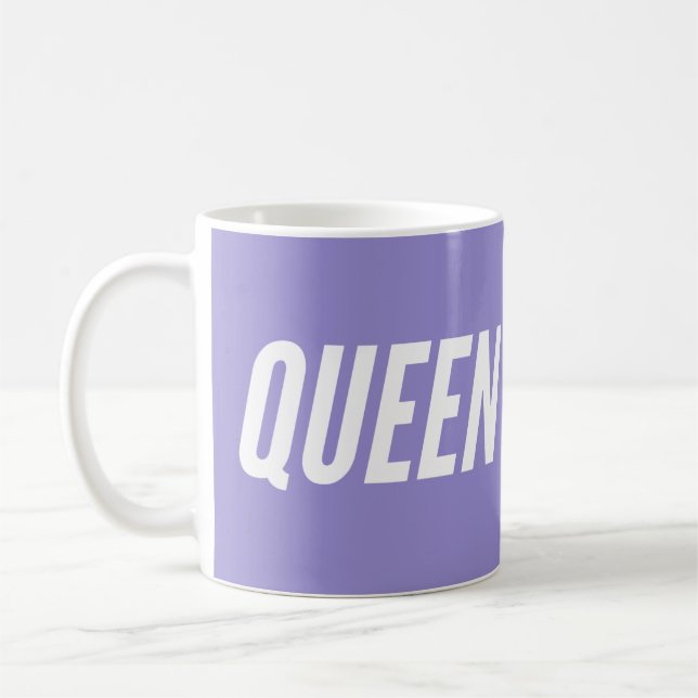 Lavender Queen Coffee Mug (Left)