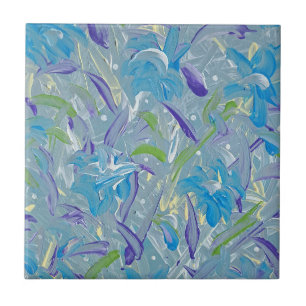 Lavender Rain Ceramic Tile