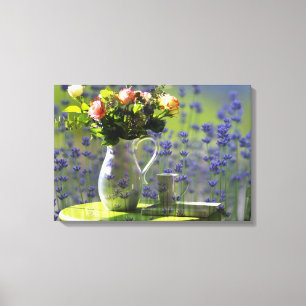 Lavender Relaxation Canvas Print