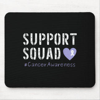 Lavender Ribbon Men Women Kids Boys Girls Cancer Mouse Pad