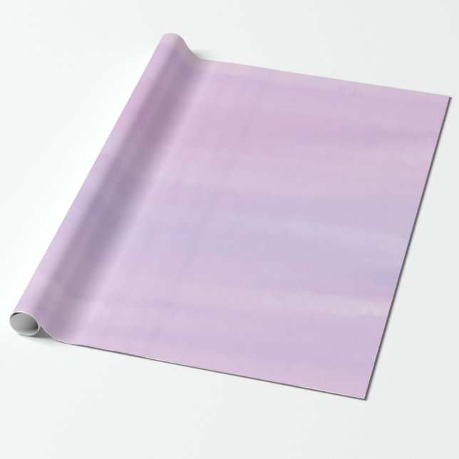 Lavender Rose Is My Favourite Colour Wrapping Pape Wrapping Paper (Unrolled)