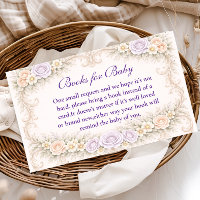 Lavender Rose Ornate Books For Baby