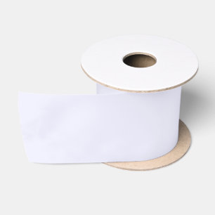 Lavender Rose Soft Pale White Pastel Solid Colour Satin Ribbon