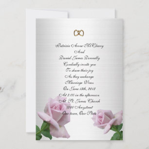 lavender rose template for invitation