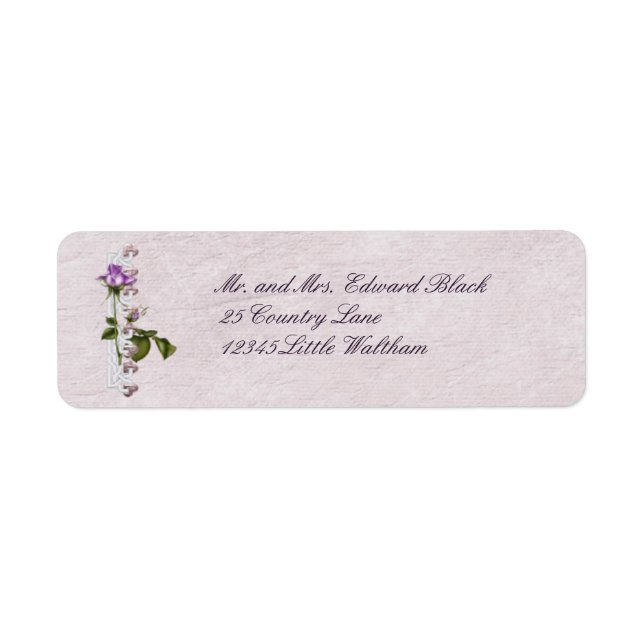 Lavender Rose Wedding Suite (Front)