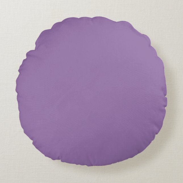 Lavender Round Cushion (Front)